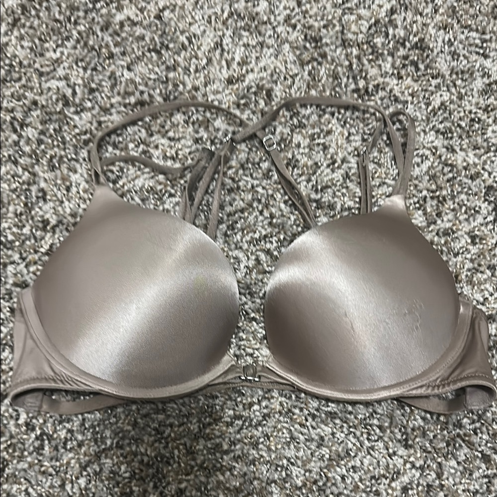 Victoria's Secret Tan T-Shirt Bra with Underwire Support